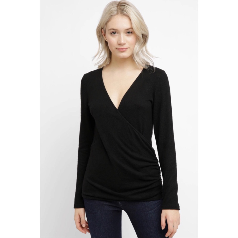NWOT Abbeline Plunging Neckline Top
